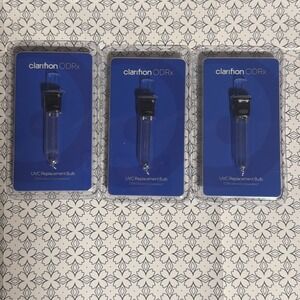 Lot Of 3 Clarifion ODRx Replacement UVC Light Bulb for Home Light Sanitizer